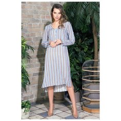 Mia&Mia Оригинальное платье-рубашка Noemi с длинным рукавом, сиреневый, L