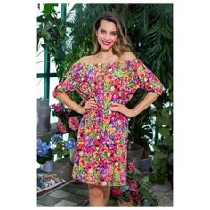 Mia&Mia Коротенькая приталенная туника Hadley, разноцветный, XS