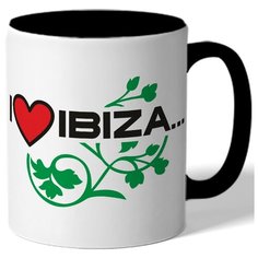 Кружка I love Ibitza Drabs