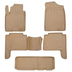 Коврики в салон Element INFINITI QX56 2004-, 5 шт. (полиуретан, бежевые), NLC.76.02.212