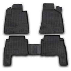 Коврики в салон Element HYUNDAI Santa Fe 2006-2010, 4 шт. (полиуретан), NLC.20.18.210kh