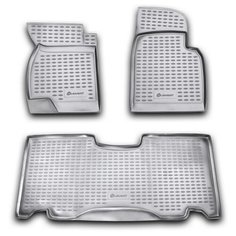 Коврики в салон Element УАЗ Patriot, 3163-10/20, Classic/Comfort 2005-2014, 3 шт. (полиуретан), NLC.54.04.210