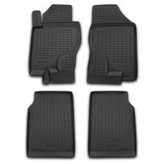 Коврики в салон Element NISSAN Navara МКПП 2005->, 4 шт. (полиуретан), NLC.36.19.210