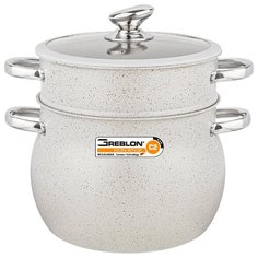 Кастрюля-пароварка антипригарная 8,2л Agness (926-506)