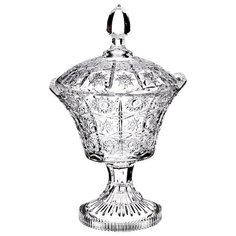 Конфетница на ножке Lefard muza crystal 17*17*29 см (695-018)