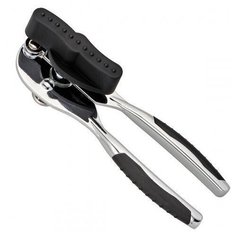 Tima Нож консервный: хром, вставки ABS рифлёный пластик