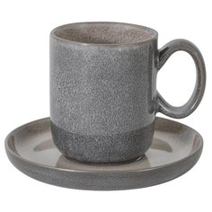 Чашка с блюдцем Home & Style Mercury, в инд.упаковке (HS374560)