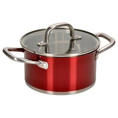 Кастрюля STENDAL 3,1л 20*10см стеклянная крышка Regent Inox