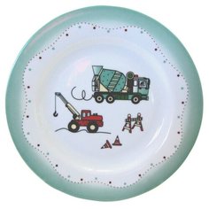 "Тарелка CMIELOW Calineczka Машинки 20,5см, фарфор."