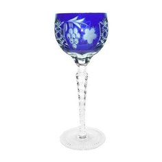 Фужер для красного вина Grape (230 мл), синий 1/cobaltblue/64572/51380/48359 Ajka Crystal