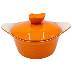 Кастрюля с антипригарным покрытием 20, оранжевый, MARMA MM-POT-09
