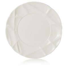 Тарелка обеденная Succession White, 26х2.8 см, белая 650726 Revol Револ