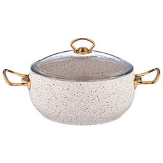 Кастрюля антипригарная Granite 4,4л Agness Mercury (953-014)