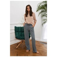 Laete Брюки из меланжевой поливискозной ткани, зеленый, XS