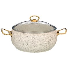 Кастрюля антипригарная Granite 5,5л Agness Mercury (953-015)