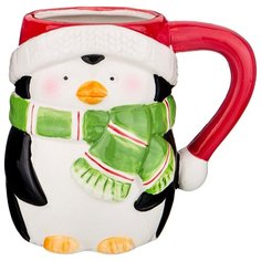 Кружка Lefard Новогодняя 500 мл 13х9,5 см, высота 11,5 см (782-190)