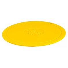 Коврик круглый силиконовый 18,2 см желтый, Lodge