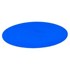 Коврик круглый силиконовый 18,2 см голубой, Lodge