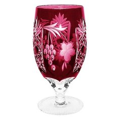 Фужер 450 мл, темно-бордовый, GRAPE, Ajka Crystal