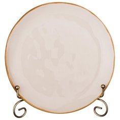 Тарелка закусочная concerto 20,5 см кремовый Bronco (408-105)