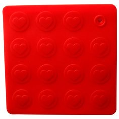 93-SI-CU-04.1 Прихватка подставка "Сердце" Silicone 17,8х17,8 Regent Inox