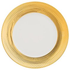 Тарелка обеденная bronco crocus 27,5 см золотая Bronco (263-1060)