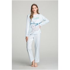 Пижама Женская с Аппликацией Lazy XL Arya