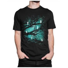 Футболка Dream Shirts Принцесса Мононоке - Духи Мужская L Черная