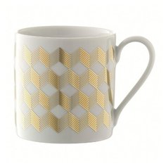 Чашка LSA International Signature Chevron 0,34 л, золото (P035-12-145)