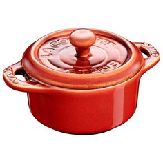 Керамическая кокотница Ceramique, 10 см, медь, Staub