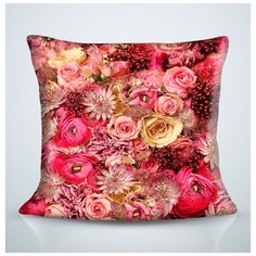 Фотоподушка "Нежное очарование", 40*40 см. Сирень