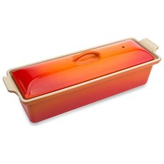 Террин (блюдо для запекания) 11 x 32 см, 1,3 л, чугун, оранжевый, Le Creuset