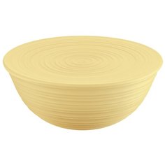Миска с крышкой Tierra 30 см желтая Guzzini
