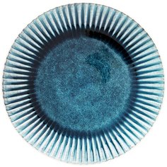 KARE Design Тарелка Mustique, коллекция "Мюстик" 29*3*29, Керамика, Синий