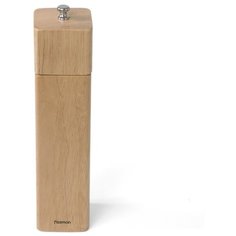 Мельница для соли и перца квадратная 21,5x5см (деревянный корпус) Fissman