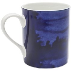 KARE Design Кружка Emotion, коллекция "Эмоции" 12*9*7,5, Фарфор, Синий