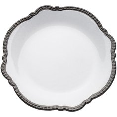 KARE Design Тарелка Neo Barock, коллекция "Нео барокко" 22*2*22, Керамика, Черный