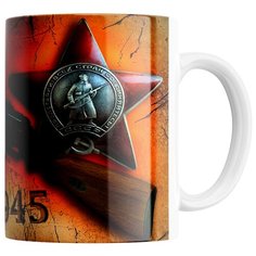 Кружка Студия Белка "День Победы 19" белая