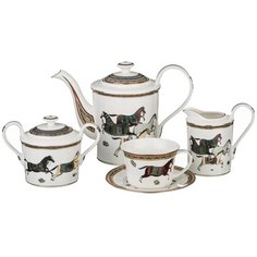 Чайный сервиз лошадь на 6 персон 15 пр. Lefard (760-044)