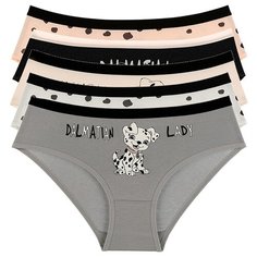 Трусы для девочек 4171918DL, Цвет: Микс, Размер: 6/7, 5шт. в упаковке Donella