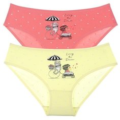 Трусы для девочек 41622LD, Цвет: Микс, Размер: 6/7, 5шт. в упаковке Donella