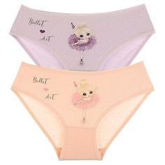 Трусы для девочек 41344BN, Цвет: Микс, Размер: 6/7, 5шт. в упаковке Donella