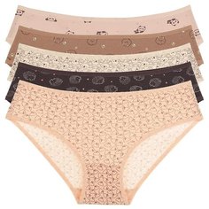 Трусы для девочек 41815, Цвет: Микс, Размер: 6/7, 5шт. в упаковке Donella