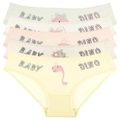 Трусы для девочек 4171DB, Цвет: Микс, Размер: 4/5, 5шт. в упаковке Donella