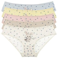 Трусы для девочек 41969BG, Цвет: Микс, Размер: 6/7, 5шт. в упаковке Donella