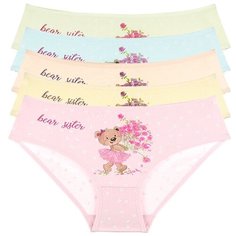Трусы для девочек 41607GA, Цвет: Микс, Размер: 6/7, 5шт. в упаковке Donella