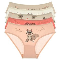 Трусы для девочек 4171SN, Цвет: Микс, Размер: 4/5, 5шт. в упаковке Donella