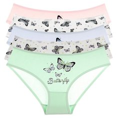 Трусы для девочек 4171824BE, Цвет: Микс, Размер: 8/9, 5шт. в упаковке Donella