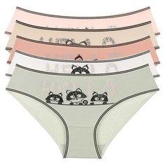 Трусы для девочек 4171HT, Цвет: Микс, Размер: 4/5, 5шт. в упаковке Donella