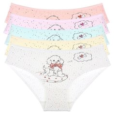 Трусы для девочек 41568YA, Цвет: Микс, Размер: 4/5, 5шт. в упаковке Donella